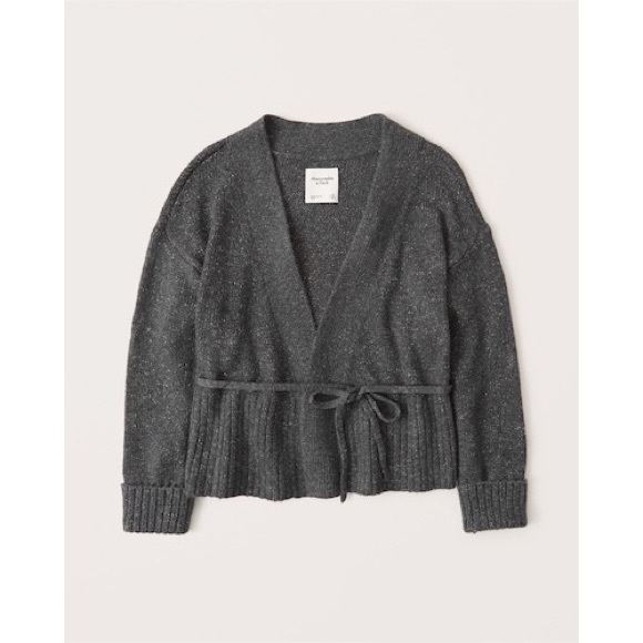 abercrombie tie wrap cardigan 